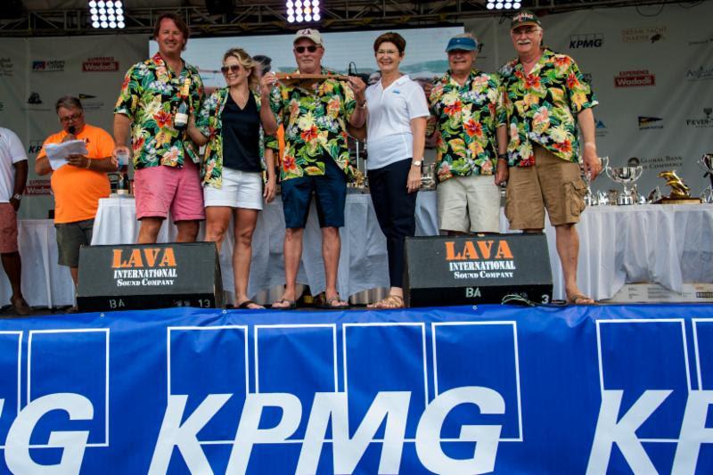 Antigua Sailing Week: KPMG Race Day 5 - Winners photo copyright Ted Martin taken at Antigua Yacht Club and featuring the IRC class
