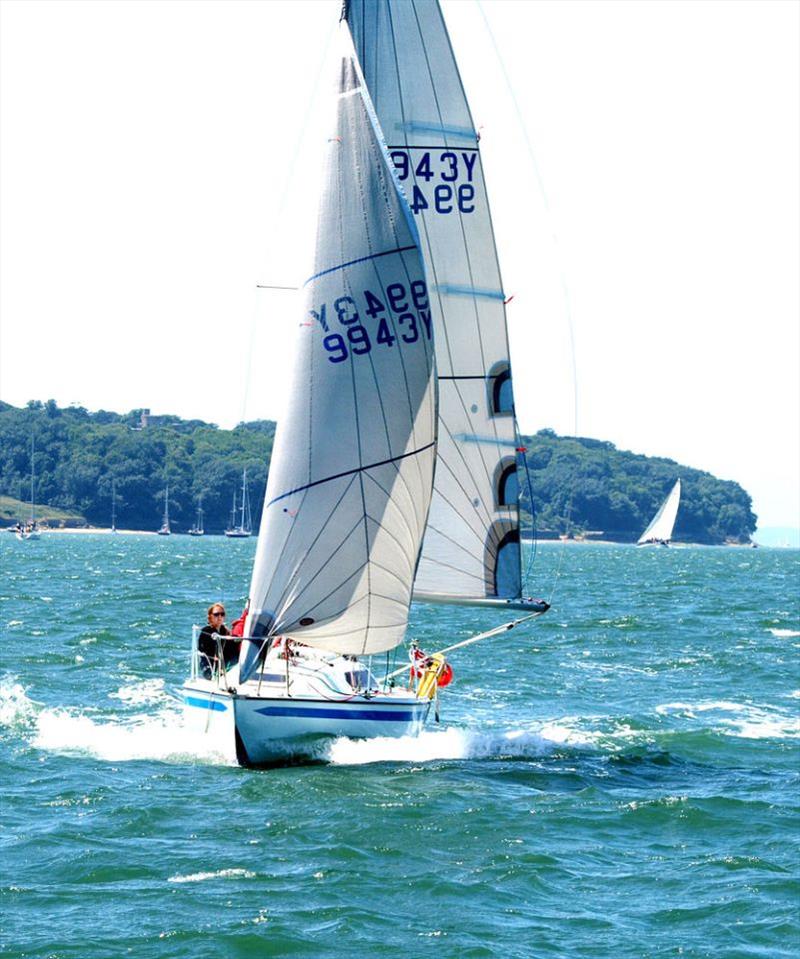 David Robinson's yacht Dedicated Dancer photo copyright Island Sailing Club taken at  and featuring the IRC class