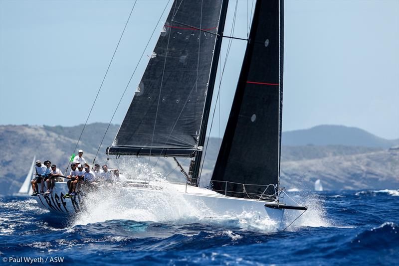 Antigua Sailing Week- Brian McMaster's Riff Raff, Cookson 50 placed 3rd in CSA 1 photo copyright Paul Wyeth taken at  and featuring the IRC class