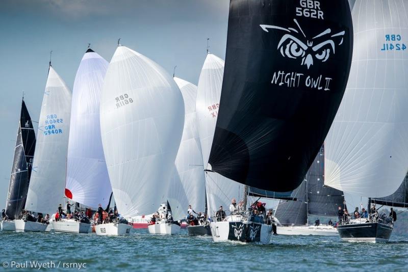 North Sails May Regatta start photo copyright Paul Wyeth / RSrnYC taken at Royal Southern Yacht Club and featuring the IRC class