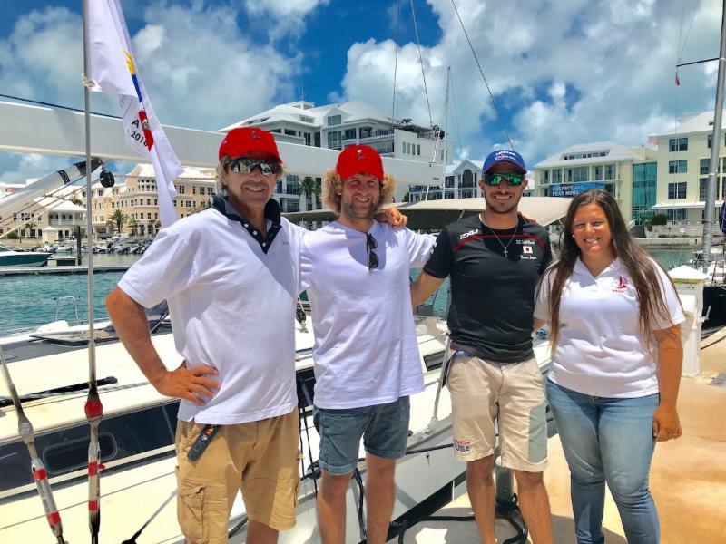 From Uruguay, Juan Grunwaldt's Bavaria 56 Caliope - returning to Bermuda after 40 years!  photo copyright Louay Habib taken at Royal Bermuda Yacht Club and featuring the IRC class