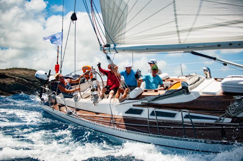 3rd CSA: Michael Orgzey's Swan 48 S&S Dantes (Kiel, Germany) at the start of the 2018 Antigua Bermuda Race - photo © Ted Martin