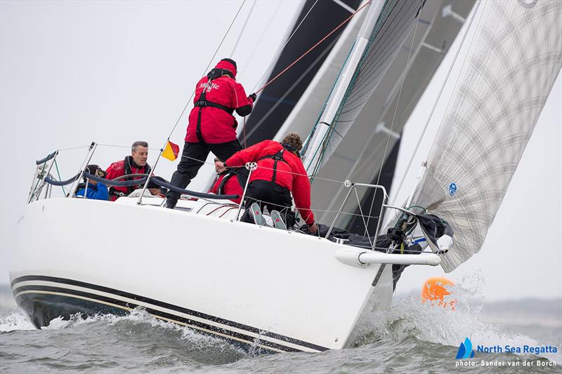 Day 1 - North Sea Regatta, Scheveningen, the Netherlands, Friday, 18th of May 2018 photo copyright Sander van der Borch taken at Jachtclub Scheveningen and featuring the IRC class