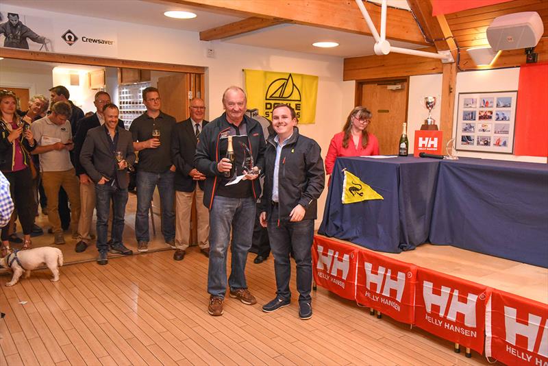 IRC2 Winner Davanti Tyres with Richard Nichols - 2018 Helly Hansen Warsash Spring Series and Crewsaver Warsash Spring Championship photo copyright Andrew Adams, Close Hauled Photography taken at Warsash Sailing Club and featuring the IRC class