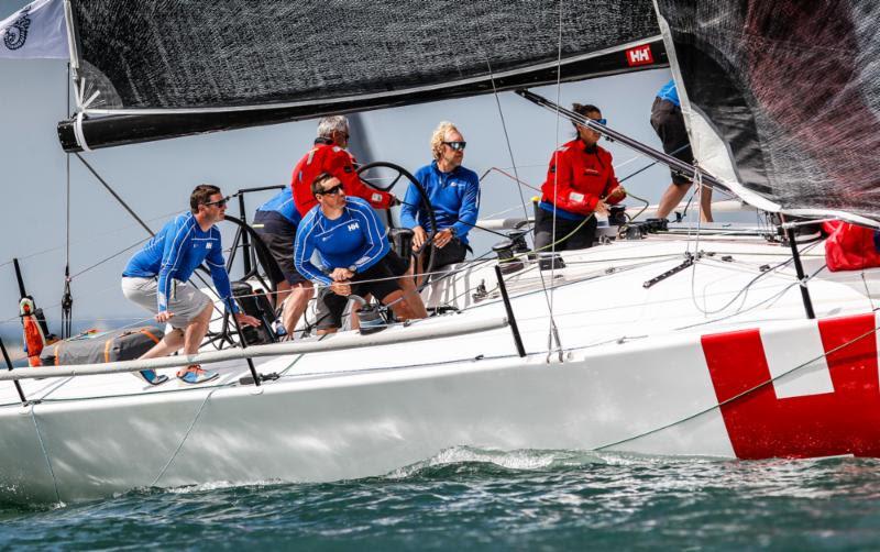 Andy Williams' Ker 40 Keronimo - 2018 IRC European Championship and Commodores' Cup - Day 2 photo copyright Paul Wyeth / pwpictures.com taken at Royal Ocean Racing Club and featuring the IRC class