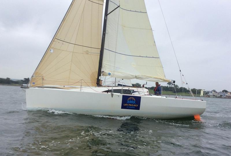 PYRA passage racing : Poole to Yarmouth and back photo copyright Keith Lovett taken at Poole Yacht Racing Association and featuring the IRC class