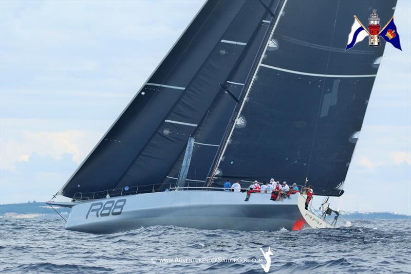 Rambler 88 - Newport Bermuda Race 2018 photo copyright Nic Douglass / www.AdventuresofaSailorGirl.com taken at Royal Bermuda Yacht Club and featuring the IRC class