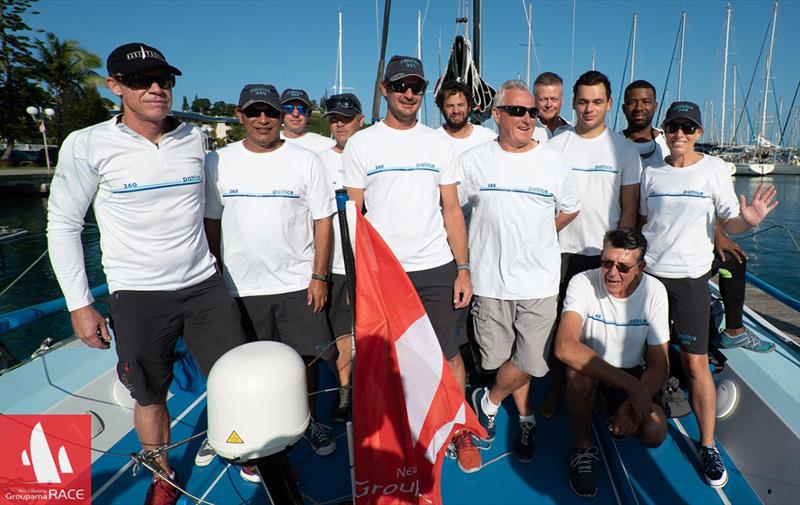 Patrice crew at Port Moselle before the Groupama start - 2018 New Caledonia Groupama Race photo copyright Eye Fly taken at Cercle Nautique Calédonien and featuring the IRC class