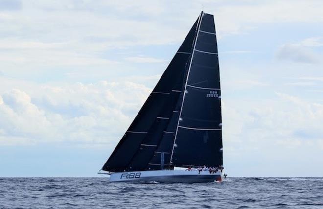 Rambler 88, first to finish - 51st Newport Bermuda Race 2018 - photo © Nic Douglass - AdventuresofaSailorGirl.com