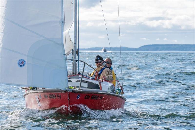 Team Buckeye in 17 foot Sihoutte MK-III – Race to Alaska 2018 - photo © Katrina Zoe Norbom / racetoalaska.com