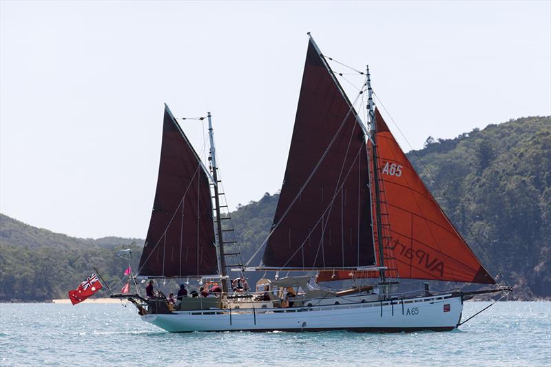 Ruby Charlotte does her best to sail to windward at Hamilton Island Race Week photo copyright Andrea Francolini / FSC taken at Hamilton Island Yacht Club and featuring the IRC class