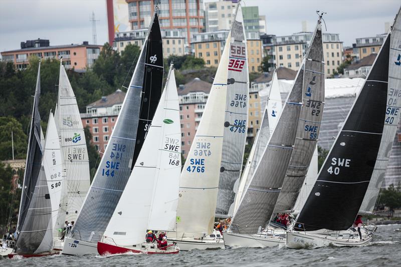 Start of the ÅF Offshore Race 2017 photo copyright Oskar Kihlborg taken at Royal Swedish Yacht Club and featuring the IRC class