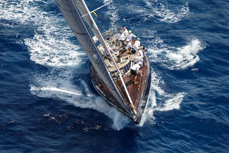 Best Buddies, the exclusive entry in the Cruising Division, which set sail prior to the main fleet photo copyright Antigua Sailing Week taken at Royal Bermuda Yacht Club and featuring the IRC class