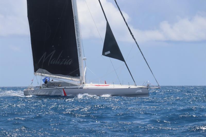 Malizia - Yacht Club Monaco at the Bermuda start of the Atlantic Anniversary Regatta on July 8, 2018. - photo © Anna Budel / AAR