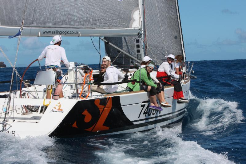 A long history of competing in the Sevenstar Round Britain and Ireland race: Sailing Logic's First 40 Arthur photo copyright Tim Wright / www.photoaction.com taken at Royal Ocean Racing Club and featuring the IRC class