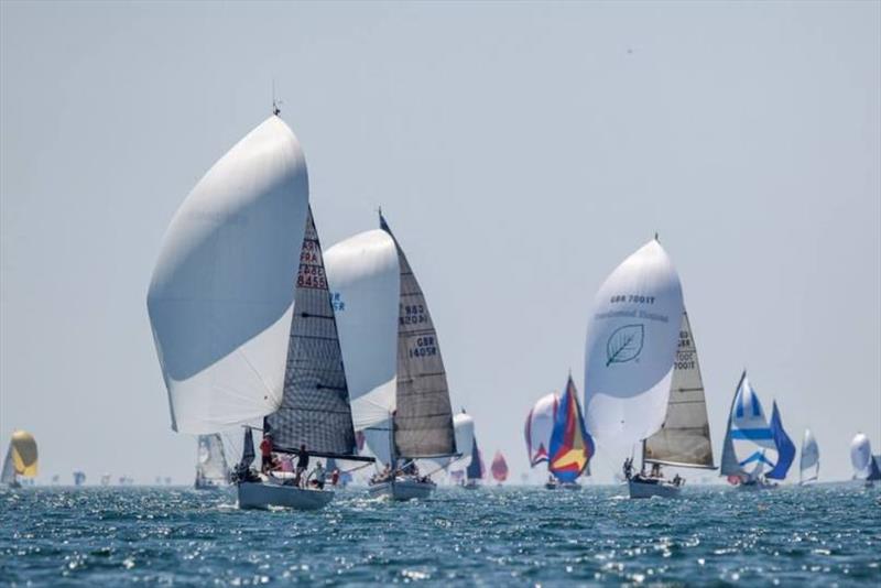 J's Dominate Round the Island Race photo copyright Paul Wyeth taken at  and featuring the IRC class