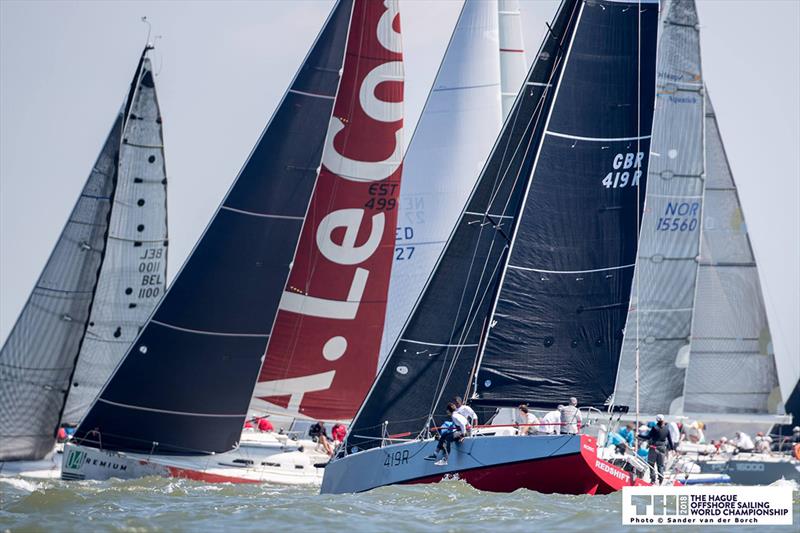 This event for the first time brings together boats of all types to race competitively under both ORC and IRC ratings - The Hague Offshore Sailing World Championship 2018 photo copyright Sander van der Borch taken at Jachtclub Scheveningen and featuring the IRC class