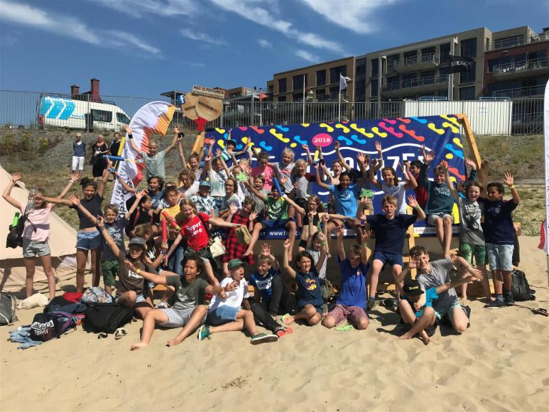 Kids have fun too at the Worlds venue photo copyright Pauline Gispen taken at Jachtclub Scheveningen and featuring the IRC class