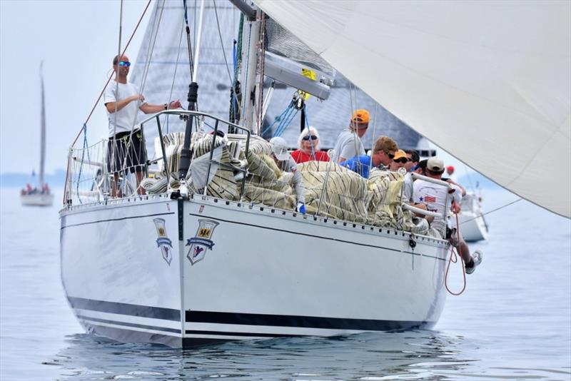Light-air scenes from the start of the Bell's Beer Bayview Mackinac Race, which hosted 197 teams for its 94th edition in 2018 photo copyright Martin Chumiecki / Bayview Yacht Club taken at Bayview Yacht Club and featuring the IRC class