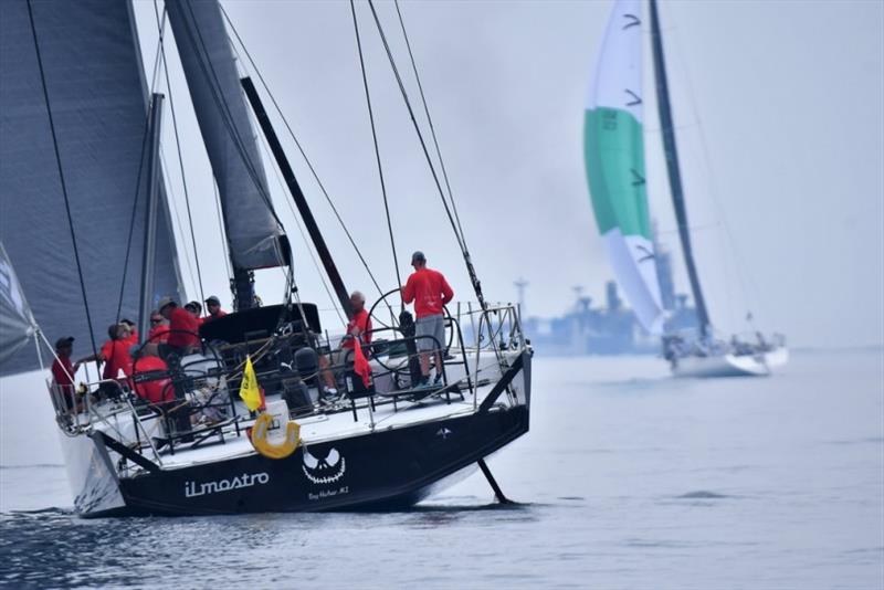 Light-air scenes from the start of the Bell's Beer Bayview Mackinac Race, which hosted 197 teams for its 94th edition in 2018 photo copyright Martin Chumiecki / Bayview Yacht Club taken at Bayview Yacht Club and featuring the IRC class