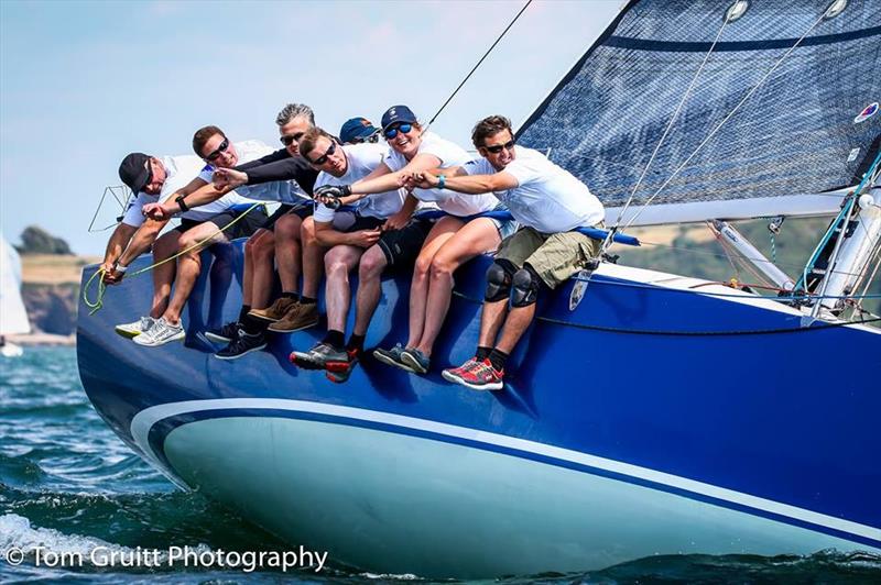 IRC fleets at the Plymouth Regatta photo copyright Tom Gruitt / www.tom-gruitt.co.uk taken at Port of Plymouth Sailing Association and featuring the IRC class