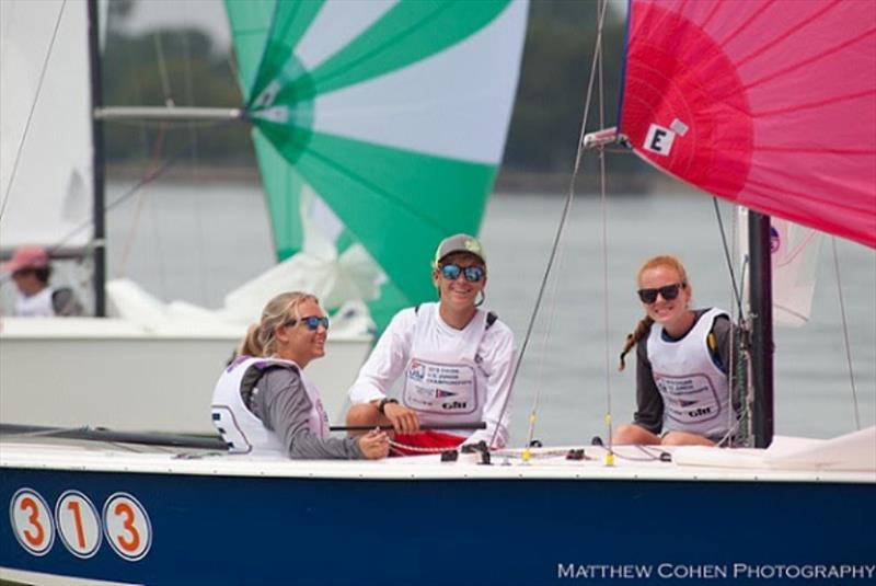 Clinic Day at the 2018 Chubb U.S. Junior Sailing Championships photo copyright Matthew Cohen Photography taken at North Cape Yacht Club and featuring the IRC class