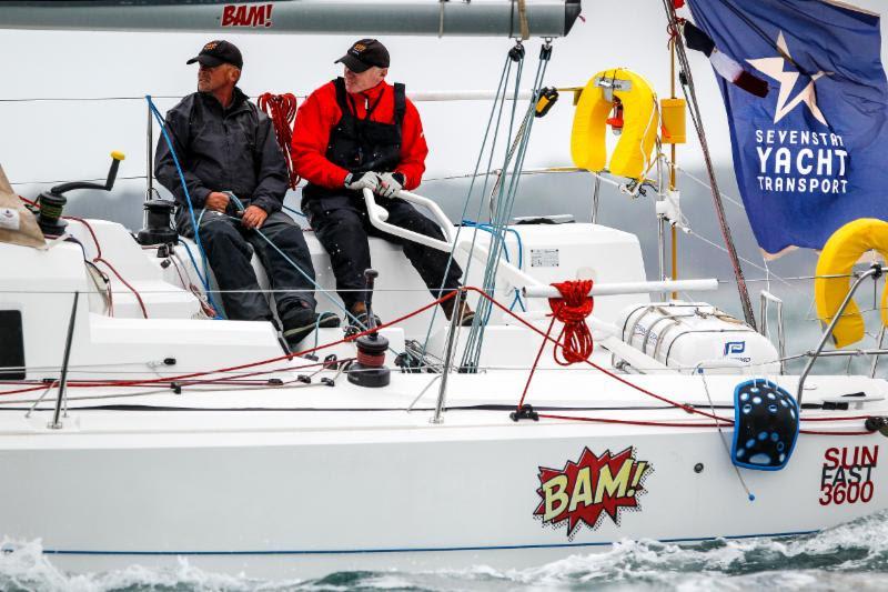 Conor Fogerty and Simon Knowles of Howth Yacht Club in their Sun Fast 3600 - photo © Paul Wyeth / RORC