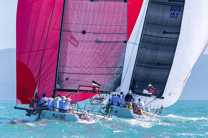 Hamilton Island Race Week 2017 -  Rock n Roll and Mac 2 photo copyright Andrea Francolini taken at Hamilton Island Yacht Club and featuring the IRC class