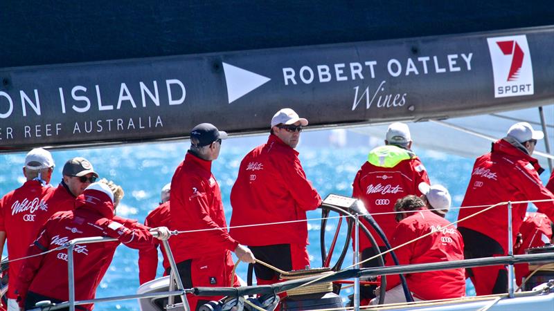 Mark Richards - skipper Wild Oats XI - Hamilton Island Race Week - Day 2 photo copyright Richard Gladwell taken at Hamilton Island Yacht Club and featuring the IRC class