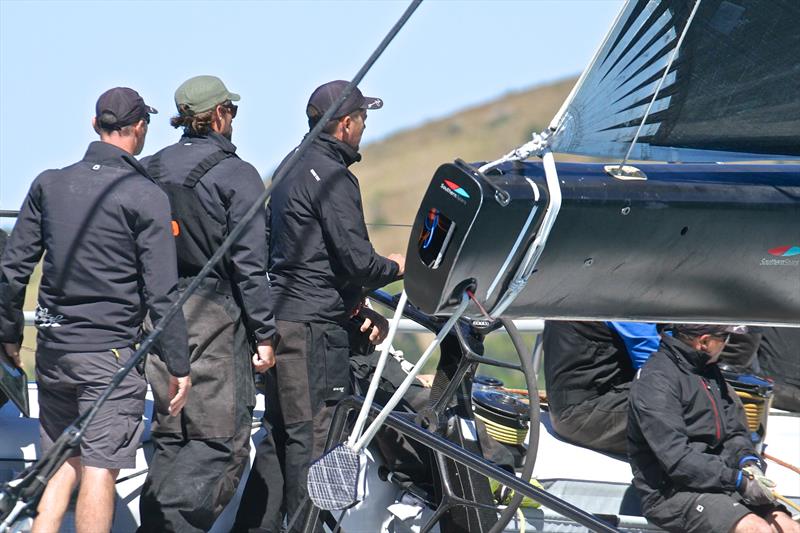 Double Olympic Gold Medallist - Iain Percy (GBR) calling the shots aboard Black Jack - Hamilton Island Race Week - Day 2 - photo © Richard Gladwell