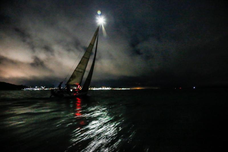 Heading towards the RYS finish after xx days at sea for the French/Chinese co-skippers on El Velosolex SL Energies Group photo copyright Paul Wyeth / RORC taken at Royal Ocean Racing Club and featuring the IRC class