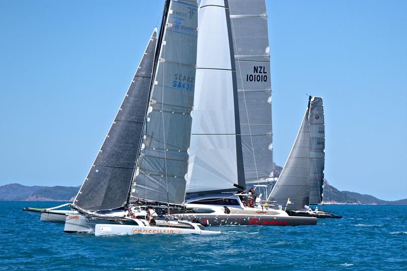 Racing multihulls - Leg 1 -Hamilton Island Race Week - Day 5 - photo © Richard Gladwell