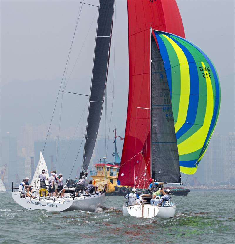 All shapes and sizes at the RHKYC Autumn Regatta photo copyright Guy Nowell / RHKYC taken at  and featuring the IRC class