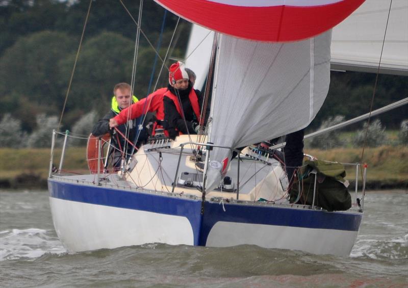 Grace and Danger on day 3 of Burnham Week photo copyright Alan Hanna taken at Royal Corinthian Yacht Club, Burnham and featuring the IRC class