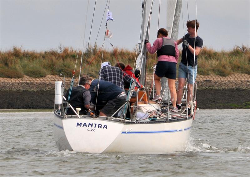 Mantra on day 7 of Burnham Week photo copyright Alan Hanna taken at Royal Corinthian Yacht Club, Burnham and featuring the IRC class