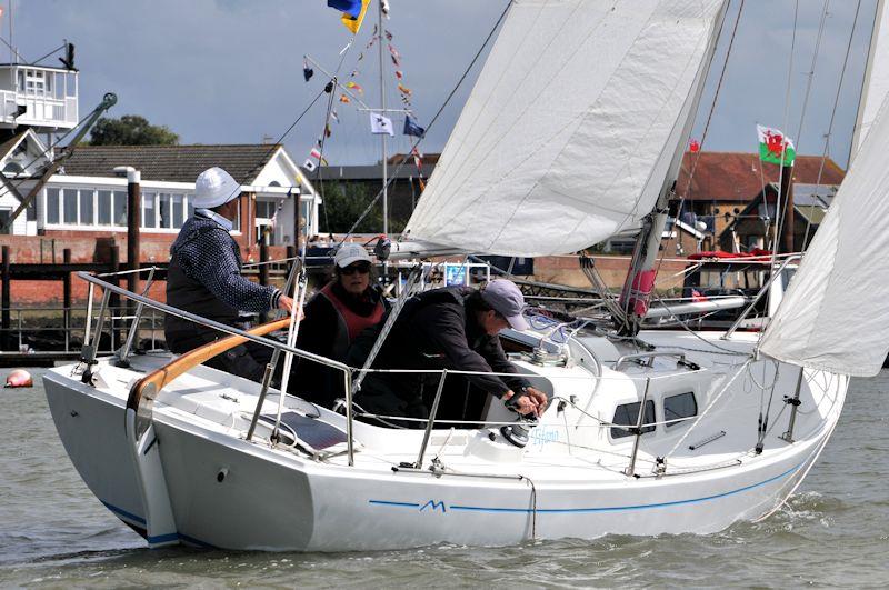 Tifano on day 7 of Burnham Week photo copyright Alan Hanna taken at Royal Corinthian Yacht Club, Burnham and featuring the IRC class