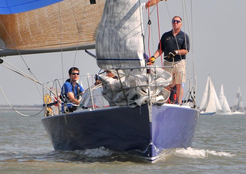 Double Trouble on day 8 of Burnham Week photo copyright Alan Hanna taken at Royal Corinthian Yacht Club, Burnham and featuring the IRC class