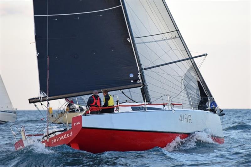 Ed Fishwick's Sun Fast 3600 Redshift Reloaded winner of the 2018 IRC Two-Handed National Championship photo copyright Rick Tomlinson / RORC taken at Royal Ocean Racing Club and featuring the IRC class