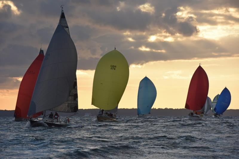 Start of the 2018 Cherbourg Race - photo © Rick Tomlinson / RORC