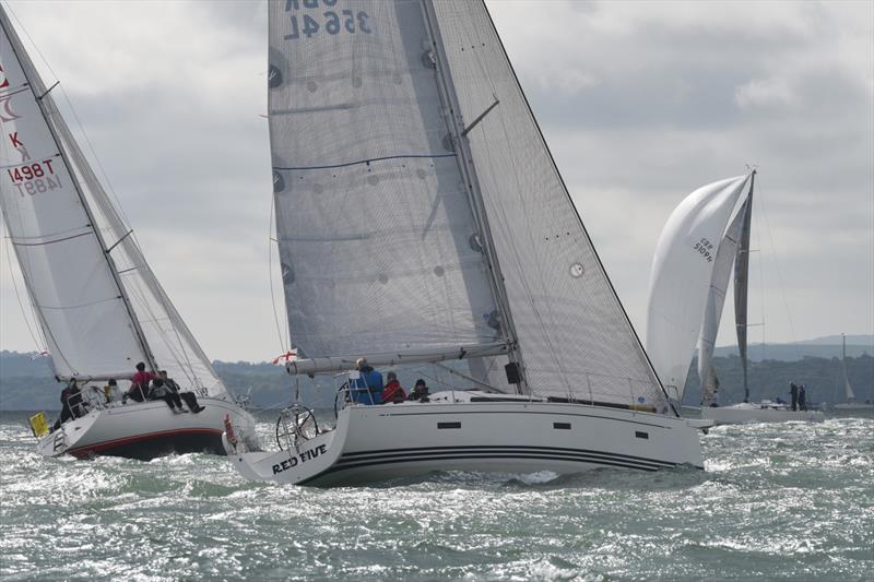 David Hitchcock's XP-38 Red Five at the Doyle Sails September Regatta at the Royal Southern photo copyright Rick Tomlinson / www.rick-tomlinson.com taken at Royal Southern Yacht Club and featuring the IRC class