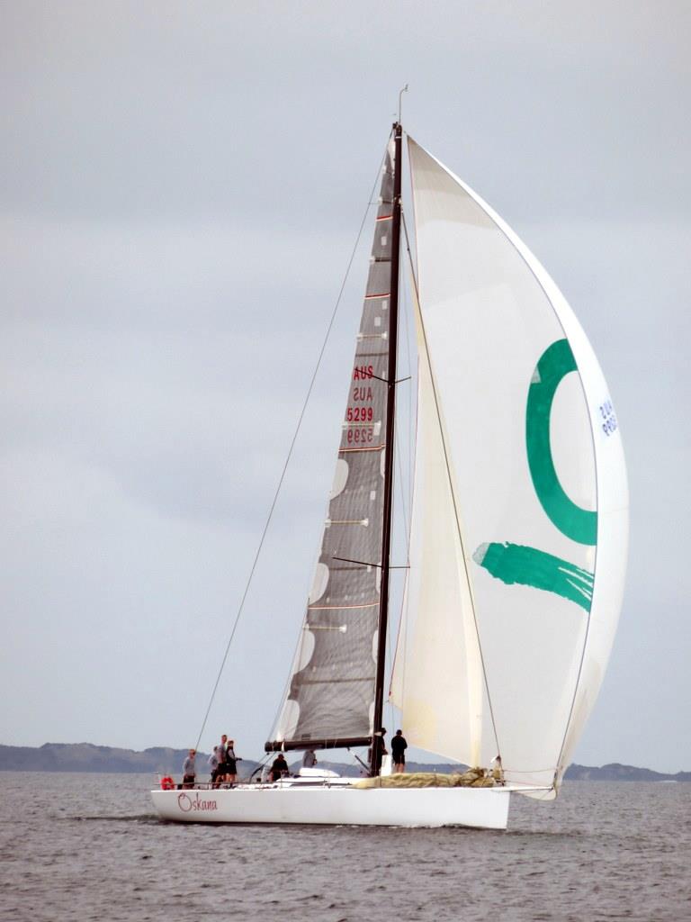 Cookson 50 Osaka is preparing for the Melbourne to Hobart West Coaster Race photo copyright Peter Campbell taken at Derwent Sailing Squadron and featuring the IRC class