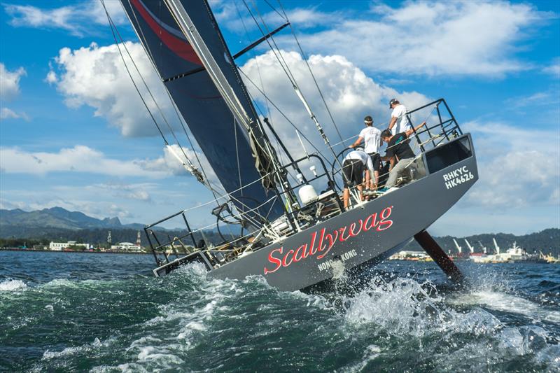 Sailing again - Sea trialing Scallywag 100- Team Scallywag reassembles after refit in Hong Kong, September 2018 photo copyright Team Scallywag taken at  and featuring the IRC class