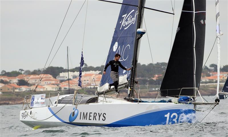 Phil Sharp and Imerys Clean Energy at the start of the 1000 Milles des Sables  photo copyright www.philsharpracing.com taken at  and featuring the IRC class