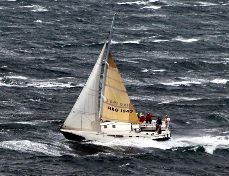 Zephyr sailed an excellent race in heavy weather conditions such as she did in the Channel Race photo copyright Peter Watson taken at  and featuring the IRC class