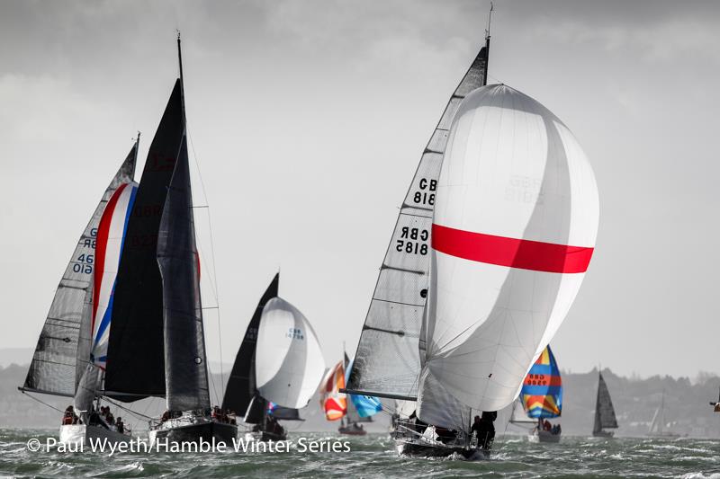 Quokka - HYS Hamble Winter Series week 5 photo copyright Paul Wyeth / www.pwpictures.com taken at Hamble River Sailing Club and featuring the IRC class