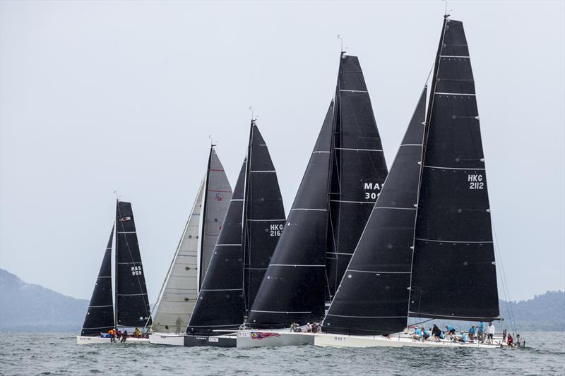 Class 1 start. Pangkor-Penang Race. Raja Muda Selangor International Regatta 2018 photo copyright Guy Nowell / RMSIR taken at Royal Selangor Yacht Club and featuring the IRC class