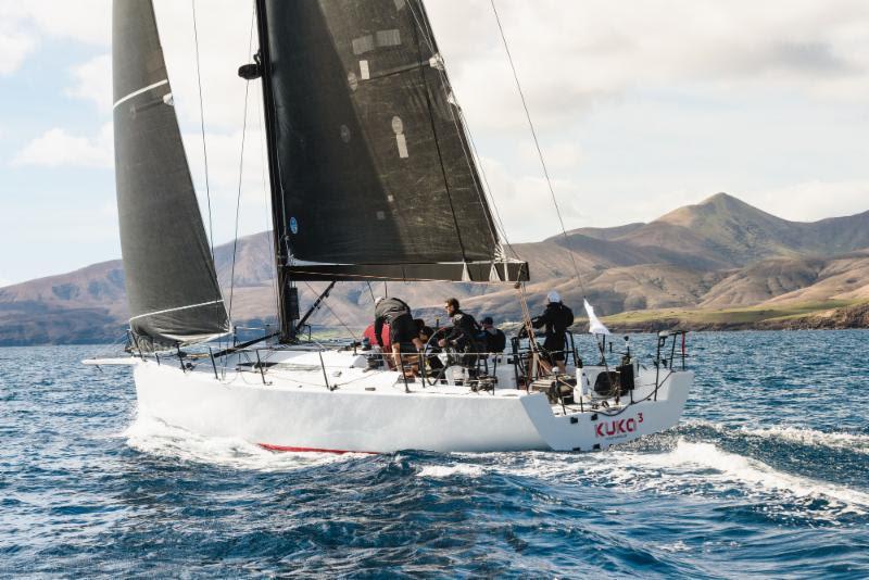 Franco Niggeler's Swiss Cookson 50 Kuka3 with navigator, Andrea Caracci, skipper Roberto 'Chuny' Bermudez de Castro and a top international ocean racing team on board - RORC Transatlantic Race photo copyright RORC / Joaquín Vera taken at Royal Ocean Racing Club and featuring the IRC class