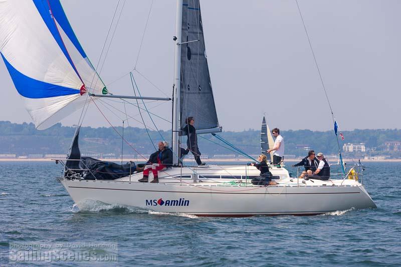 MS Amlin Enigma wins Class 1 in the Poole Cruiser Winter Series photo copyright David Harding / www.sailingscenes.co.uk taken at Parkstone Yacht Club and featuring the IRC class