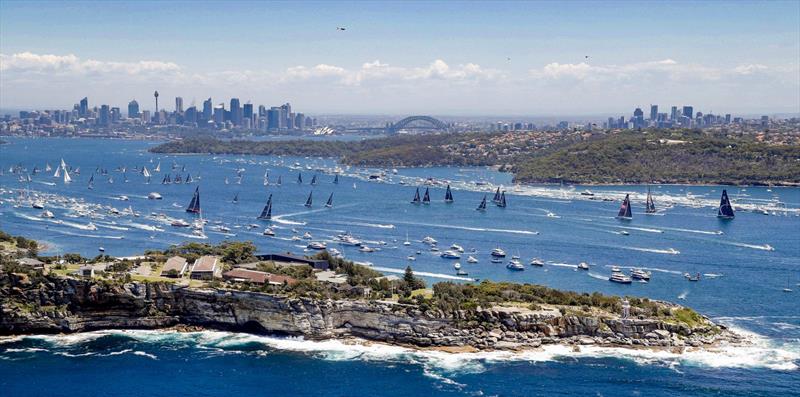 Start 2018 Rolex Sydney Hobart Yacht Race photo copyright Rolex / Studio Borlenghi taken at Cruising Yacht Club of Australia and featuring the IRC class