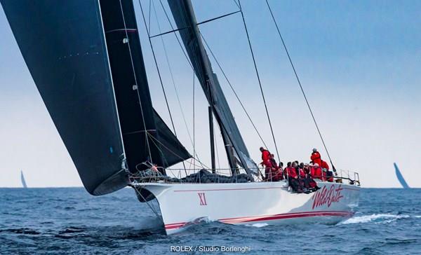 Wild Oats XI - Finish 2018 Rolex Sydney Hobart Race - photo © Rolex / Studio Borlenghi